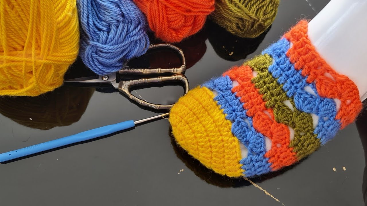 1 SAATTE 1 PATİK örelim✅️Elinizde kalan ipleri toplayın gelin‼️ tığ işi patik