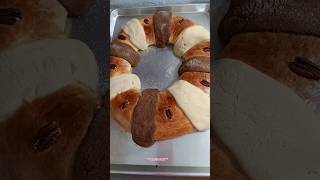 Rosca de reyes #viralshorts #viralreels #viralvideo #viralreceta #viral #comidamexicana #panmexicano