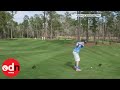 A brave boy hits a holeinone in front of tiger woods