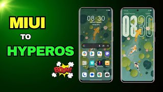 How to Convert MIUI to HyperOS 🔥 | Xiaomi HyperOS Theme Setup | #miuithemes
