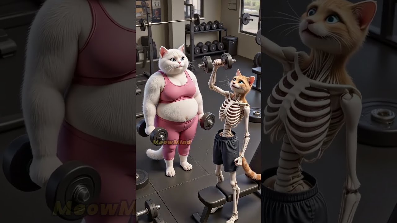Fat Cat And Skinny Story A Very Inspiring Shorts Love