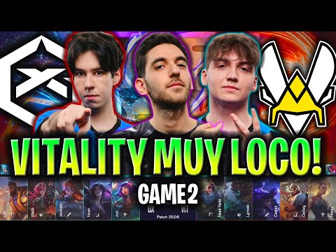 EL EQUIPO DE NISQY MUY LOCO CONTRA GIANTX! | GX vs VIT RESUMEN GAME 2 LEC PRIMAVERA 2025 LVP ESPAÑOL
