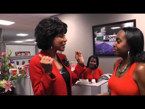 News Caster Diana Lewis Interview With Leslie Grif...