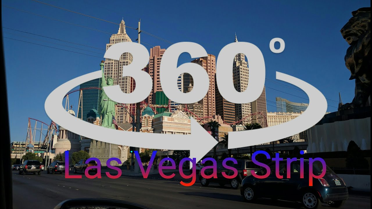 360° Las Vegas Strip 4K YouTube