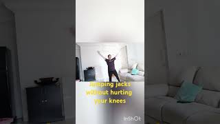 slow jumping jacks #beginnerfriendly #workout #mobilitytraining #kneefriendly #ytshorts #viralshort