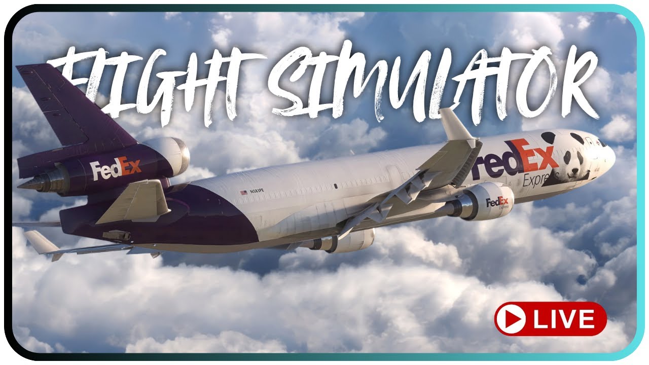 MSFS 2020 π΄| 3K SUB GIVEAWAY! TFDi MD-11 UP FOR GRABS! Fedex Longhaul!