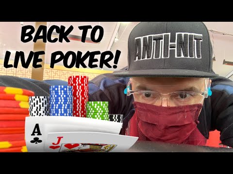 Back to LIVE POKER and it’s CRAZY ACTION!
