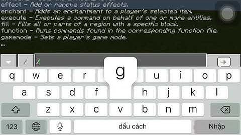 Cách lấy block tàng hình trong Mcpe