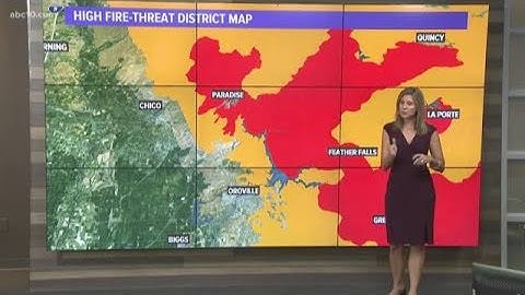 Red flag warning in effect until early Friday morning in Northern California
