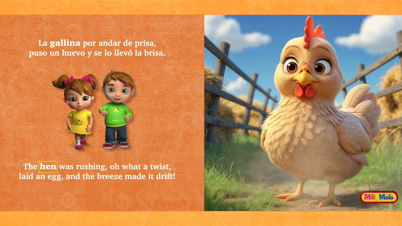 Welcome to the Farm!  / ¡Bienvenidos a la Granja! | VideoBook / Bilingüe • Bilingual