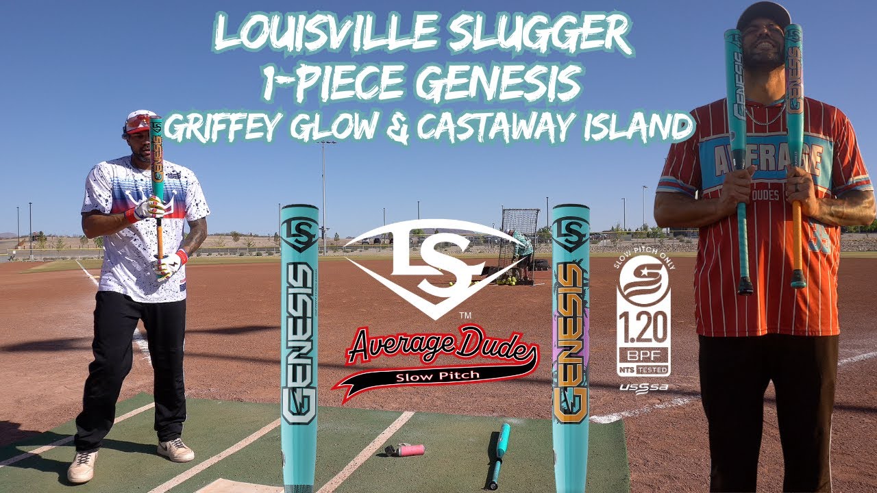 Batte De Softball Louisville Slugger Genesis OG 2023 – 25 Oz 34" – Griffey – USSSA 240 – NEUF