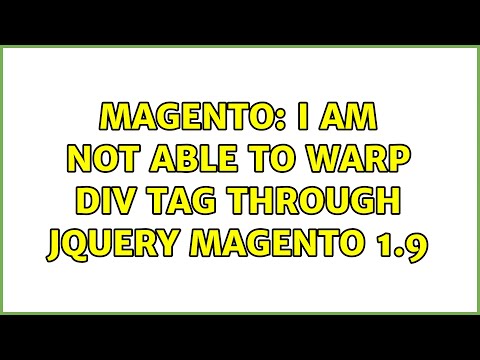 Magento: I am