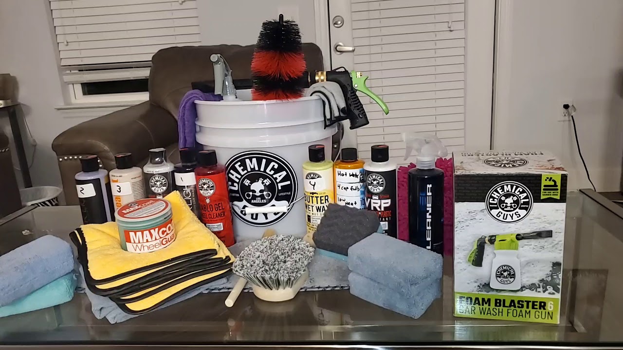 Chemical guys black car wash kit YouTube
