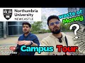 Northumbria university newcastle  campus tour  review  with subtitles  indie traveller