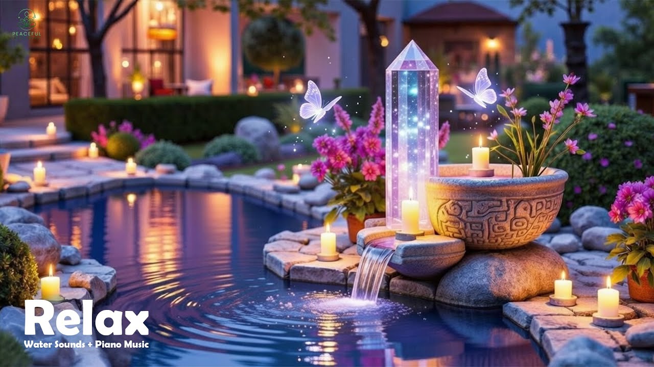 Soothing Water Sounds & Healing Music 🌿 Insomnia Relief, Calm Mind & Deep Relaxation