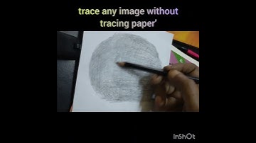 trace any drawing || without tracing paper # shorts