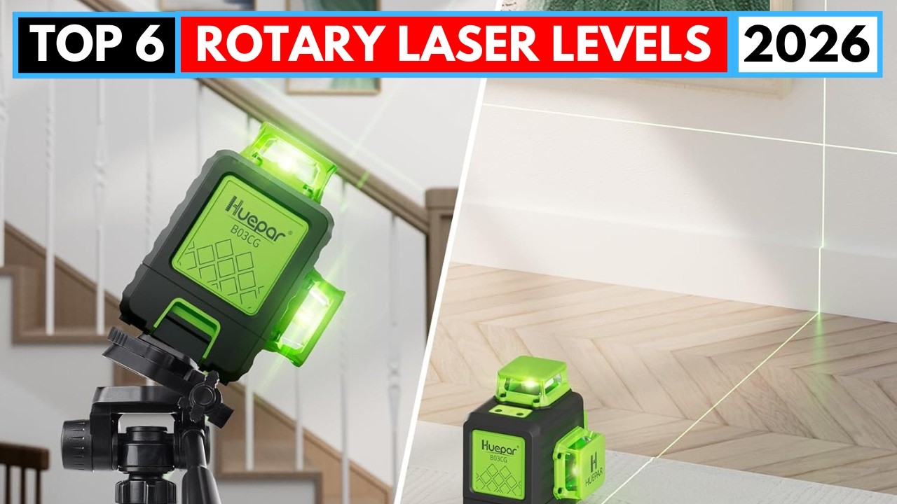 Топ-6 лучших роторных лазерных нивелиров 2026 года | Лучшие роторные лазерные нивелиры 2026 года ...