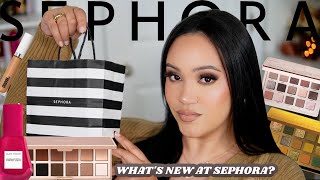 SEPHORA HAUL!   WHAT'S NEW AT SEPHORA? MAKEUP, HAIR CARE & SKINCARE | AMY GLAM 