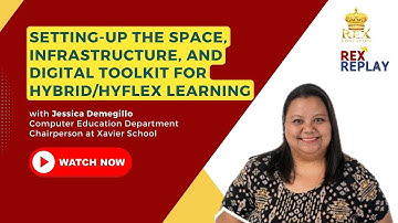 SETTING-UP THE SPACE, INFRASTRUCTURE, & DIGITAL TOOLKIT FOR HYBRID/HYFLEX - Ms. Jessica Demegillo
