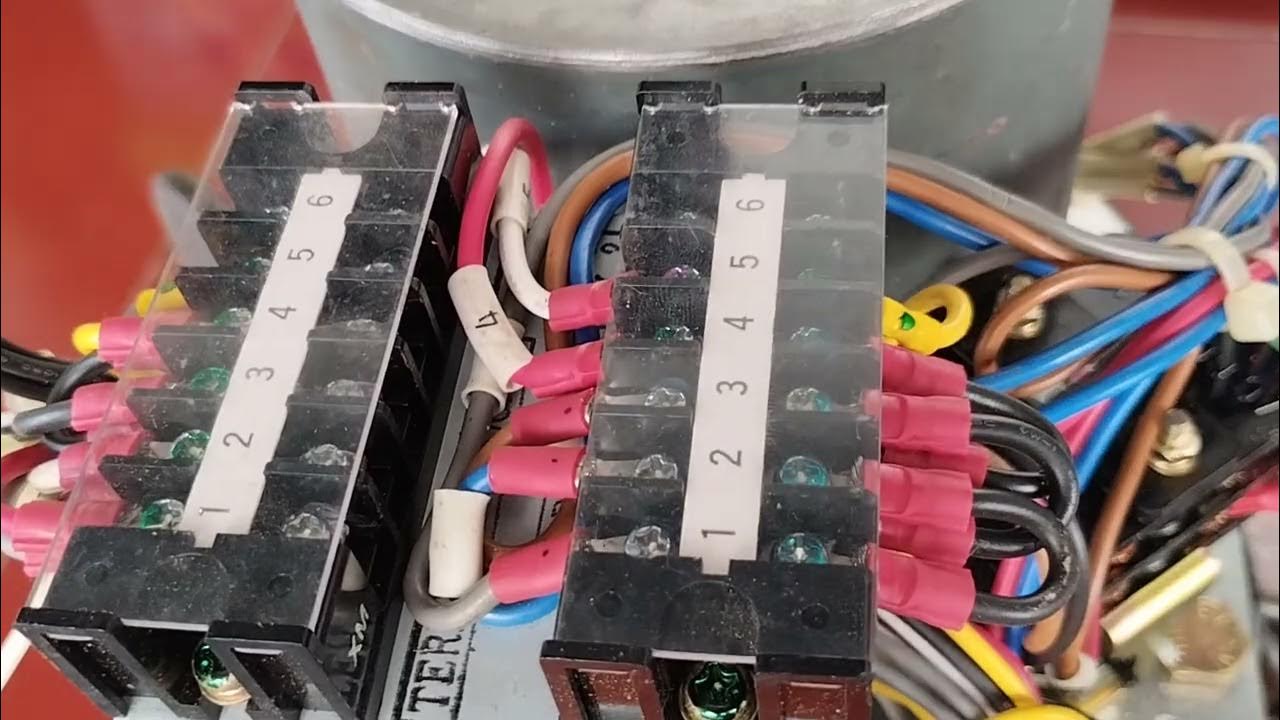 Wiring Diagram 3 Phase Hitachi electric chain hoist YouTube