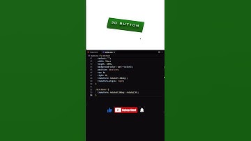 3D Button Animation in 30 Seconds! 🔥 #html #css #shorts #coding #webdesign