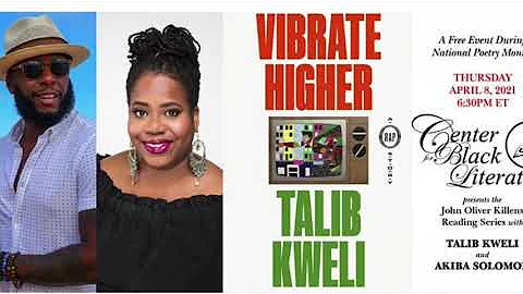 Talib Kweli with Akiba Solomon at the John Oliver ...