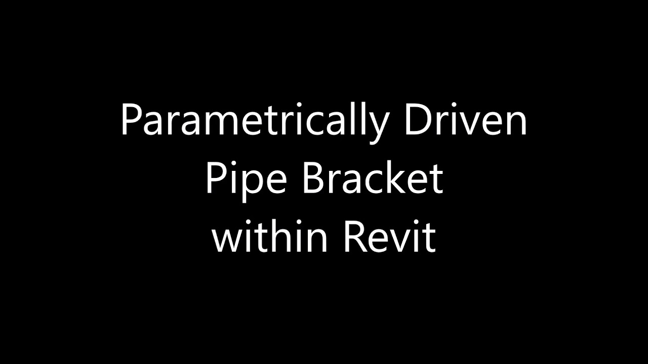 ODSE Pipes Bracket Revit YouTube