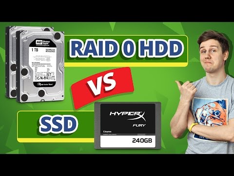 ГИК-ПОРНО! часть 1 ➔ Что Лучше, 2 Жестких Диска в RAID 0 или SSD? Что такое RAID 0 и RAID 1?