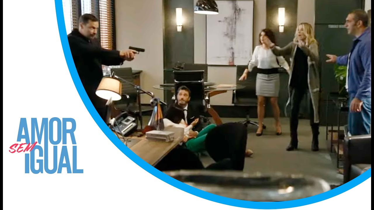 Duplex vai atrás do Bernardo e acaba sendo acusado de atirar na Vânia | AMOR SEM IGUAL