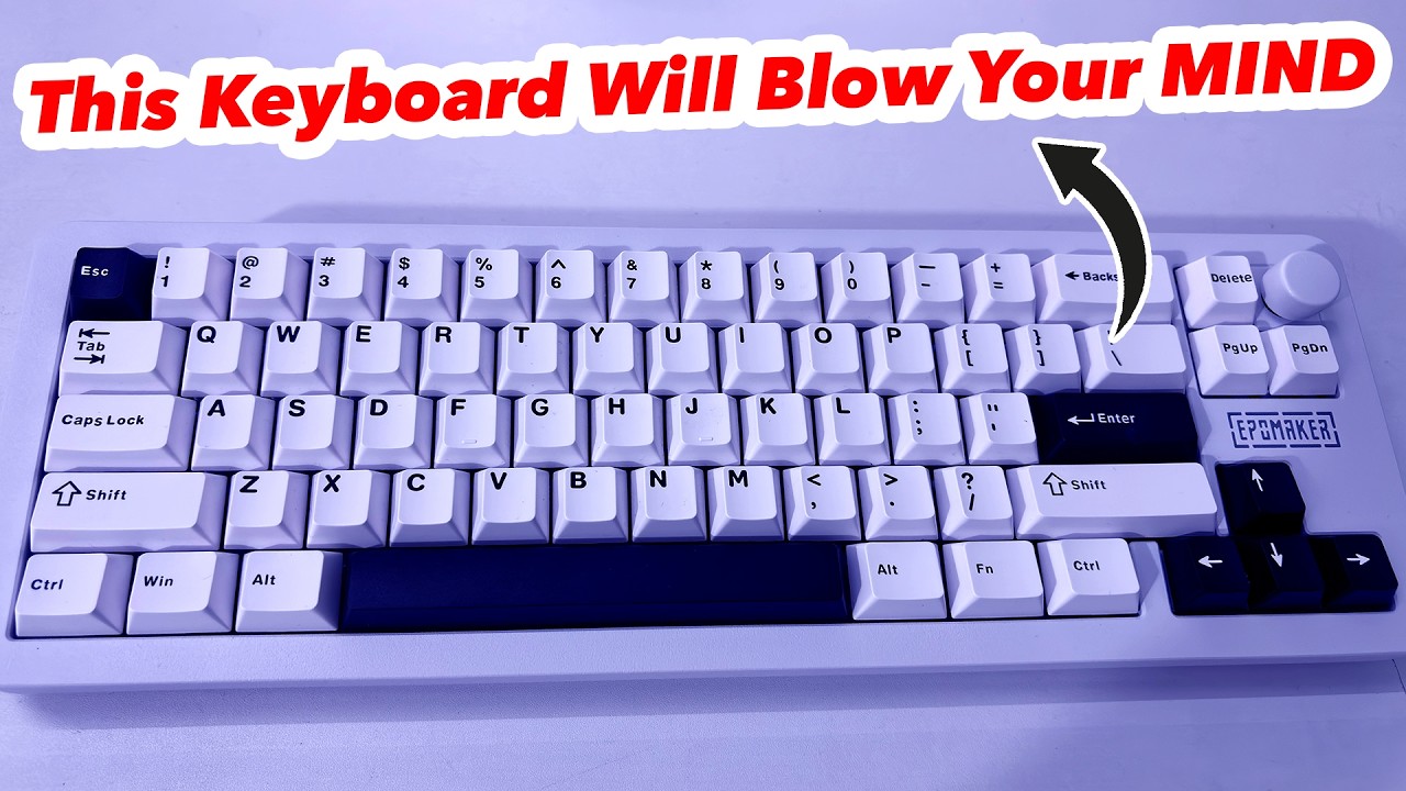 EPOMAKER GALAXY 68 : The Most SATISFYING Keyboard Ever 😍 - YouTube
