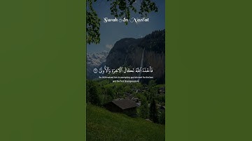 سورة النازعات للقارئ علاء عقل 🥰 #اكسبلور #المصحف #الله #دويتو #الرحمن #duet #تيك_توك #قرآن #لايك