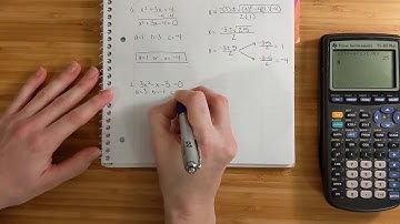 The Quadratic Formula