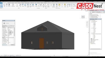 Dormer and vertical,wall openings in Revit Architecture தமிழ் =CADD Nesct