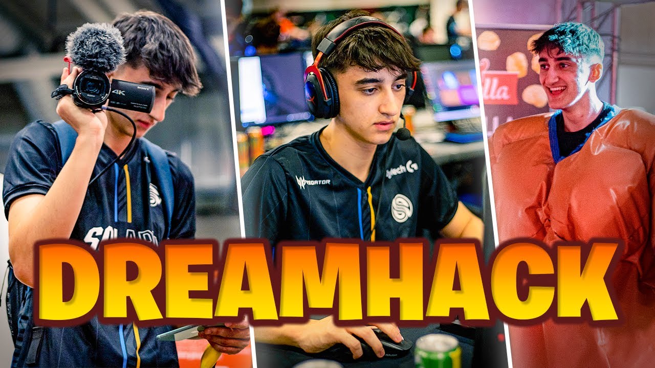 MA PREMIÈRE LAN FORTNITE - Vlog DREAMHACK Summer ft. Jolavanille & Decyptos