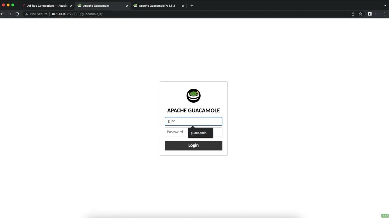Installing Apache Guacamole Quick Connect Extension YouTube