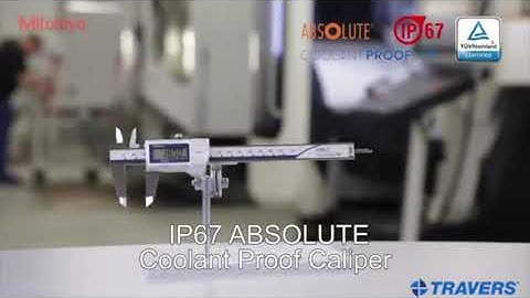 Why you should check out the IP67 Absolute Coolant Proof Caliper from Mitutoyo