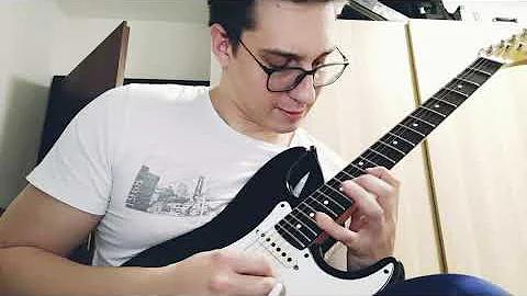 Abusing my strat with the Beat it solo