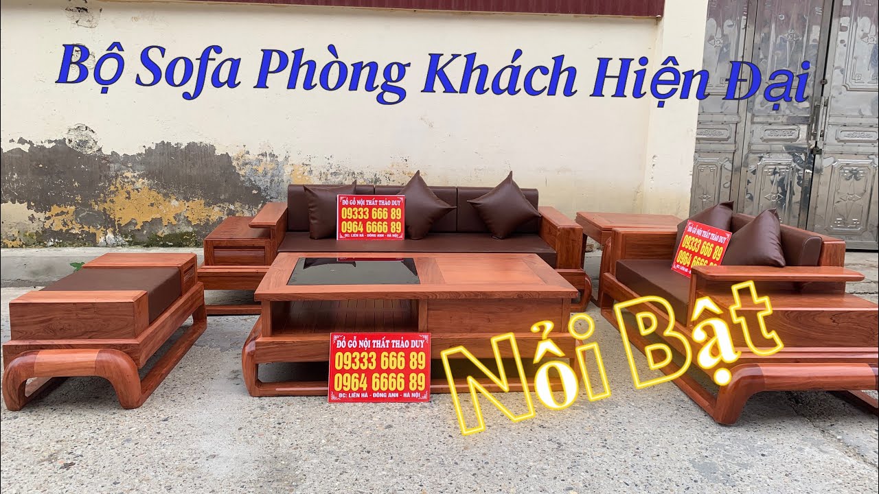 Bộ Sofa Phòng Khách Đẹp Và Hiện Đại - Bộ Sofa Zito Đùi... - youtube