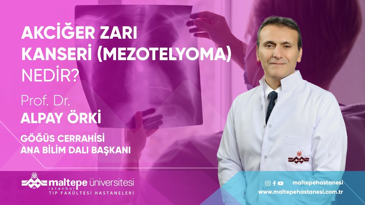 AKCİĞER ZARI KANSERİ (MEZOTELYOMA) NEDİR ?