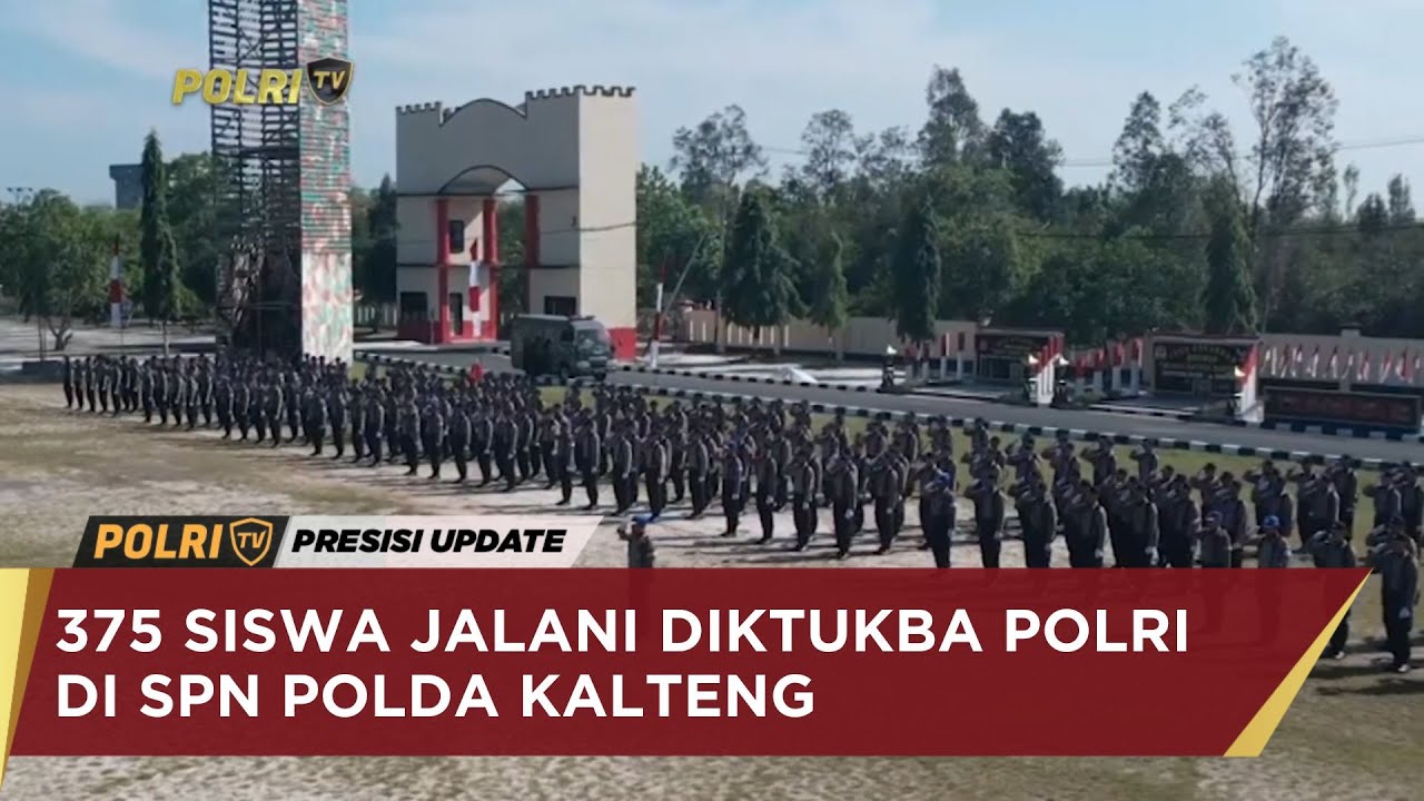 375 SISWA JALANI DIKTUKBA POLRI DI SPN POLDA KALTENG