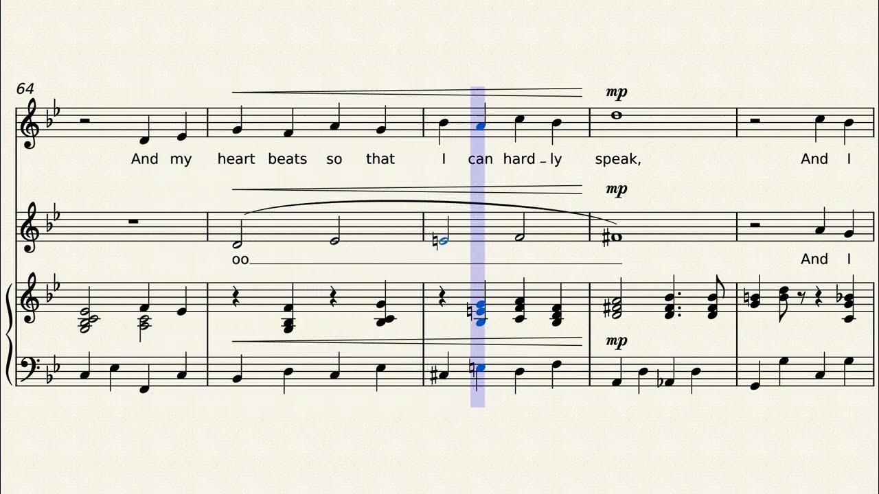 Cheek to cheek – Irving Berlin - Fred Astaire - easy arrangement for SA choir and piano Cheek to cheek – Irving Berlin - Fred Astaire - easy arrangement for SA choir and piano