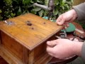 Antique Vintage Old  Gramophone  With Horn & Sound Box in working " See Video "