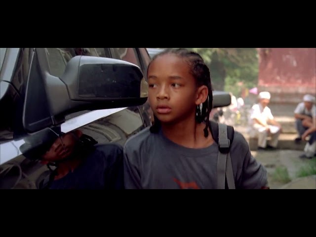 THE KARATE KID | The chase big 4K Cheng attack dre class=