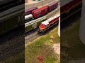 KCS and MRL Trains! #modelrailroad #shorts thumbnail