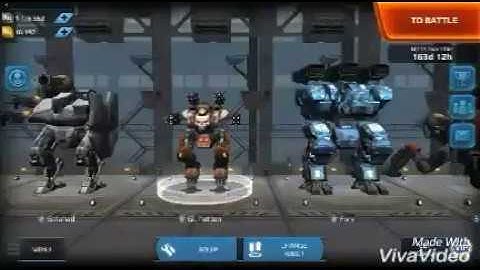 War robots - Desert map test server game play