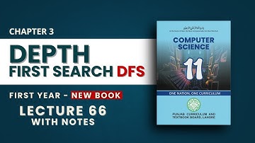 3.13 Depth First Search (DFS) Explained - Graph Algorithms - Class 11 Computer Science Ch 3