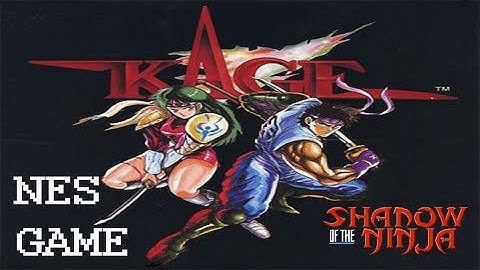 NES - Kage Shadow of the Ninja 1990 - Natsume