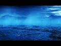 Thunder & Rain with Ocean Sounds | White Noise for Sleeping or Studying | 10 Hours