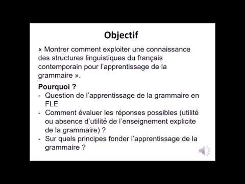 Linguistique française Master LFA 2020-2021 Cours 1