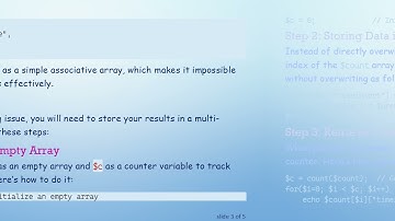 How to Loop Through Statement Results to Insert into Associative Array in PHP